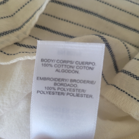 Lucky Brand Womens Top Size XL Embroidered Boho Festival Hippie Nature NWT - Picture 7 of 8